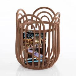 Alor cesto biancheria pamela in rattan colore naturale d38xh50 cm