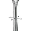 Amerigo appendiabiti in metallo cromato 62x62xh183 cm