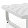 Aron outdoor divano 2 posti basamento alluminio tessuto waterproof cm. l.156 p.78 h.66