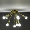 Astra lampadario / applique in metallo oro lucido d38 h29