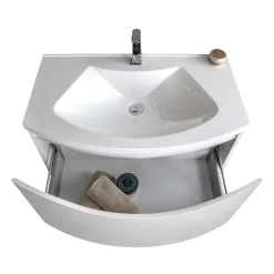 Bagno - base l80 con lavello e cestone 80x48xh43 cm