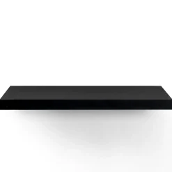 Billa black mensola 60 in tamburato di mdf verniciata nera opaca cm. l.60 x p.235 x h.38