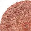 Brahmi tappeto rotondo in seagrass colore naturale per interno/esterno d150 cm