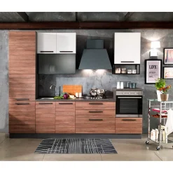 City grey black 14 tappeto corsia 100% polipropilene cm 80 x 150