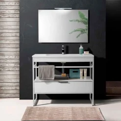City grey black 09 tappeto bagno scendiletto cm 60 x 110