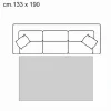 City grey black 03 tappeto 100% polipropilene cm 133 x 190