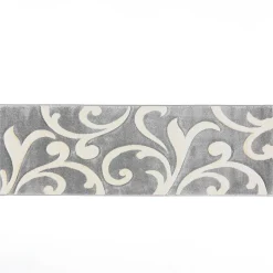 Damascko grey tappeto corsia ideale per cucina ingresso corridoio zona notte 60 x 180 cm