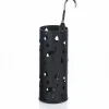 Dew portaombrelli in acciaio nero opaco d19xh49.5 cm