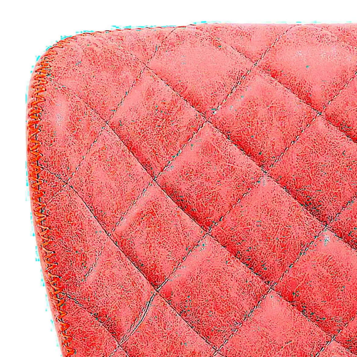Diamond sgabello regolabile bar in pelle sintetica effetto invecchiato grigio e metallo nero opaco 48x55xh87-107 cm