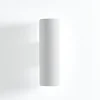 Domus-b applique in gesso di bianco opaco 75x10 h25.5 cm