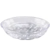 Dora portasapone in plastica trasparente 13.5x10 h3 cm