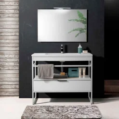 Elegant brown 13 tappeto bagno scendiletto cm 60 x 110