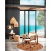 Fest tappeto in juta colore naturale d. 120 h 05 cm