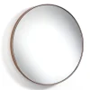 Fit-a copper specchio da parete in acciaio finitura rame lucido d60 cm