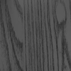 Float black wood madia 4 ante 2 cassetti finitura rovere nero e vetro 172x40xh81 cm