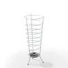 Fons portaombrelli in acciaio bianco lucido d27xh67 cm
