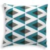 Geometric cuscino sfoderabile 100% cotone cm 45x45