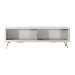 Gretha beige porta tv colore beige opaco 2 ante a ribalta h512 l1632 p38