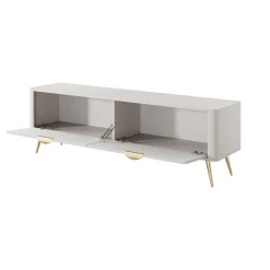 Gretha beige porta tv colore beige opaco 2 ante a ribalta h512 l1632 p38