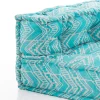 Ikat mint elemento centrale outdoor tessuto waterproof cm. l.75 p.75 h.40