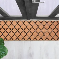Imperial zerbino runner in fibre di cocco e pvc antiscivolo fantasia imperial cm 40x120x2