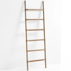 Jagrati scala decorativa in rattan 45xh150 cm