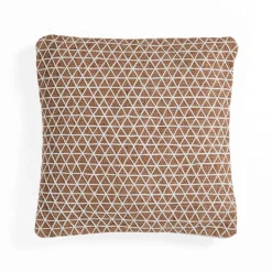 Karlo cuscino rivestimento 100% cotone colore naturale cm 45x45