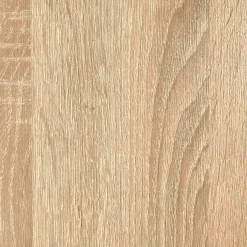 Ken wood mobile ingresso frontali bianco opaco e struttura rovere con specchio e scarpiera larghezza 97 cm
