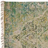 Kesar tappeto bagno / scendiletto cotone 100% con nappe 110x60 cm