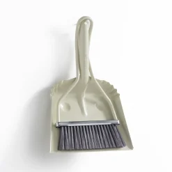 Litte smilly white set pulizia paletta scopino in metallo avorio lucido