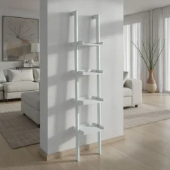 Little kross libreria laccata bianco opaco 36.5x34xh180 cm
