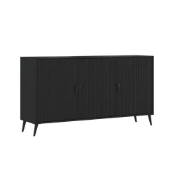 Madia ROMA TOTAL BLACK finitura Nero opaco H88 L1535 P49