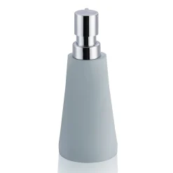 Maia dispenser portasapone in poliresina azzurra 7.3x7.1 h17.5 cm
