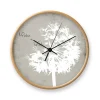 Make a wish orologio da parete cornice in legno finitura rovere d31 5 p5 cm