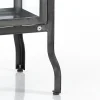 Mash vetrina 1 anta produzione dulton in acciaio con protezione trasparente finitura lucido l40 p45 h126 cm
