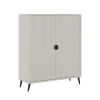 Mobile alto ROMA CASHMERE finitura Cashmere opaco H130 L104 P40