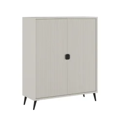 Mobile alto ROMA CASHMERE finitura Cashmere opaco H130 L104 P40