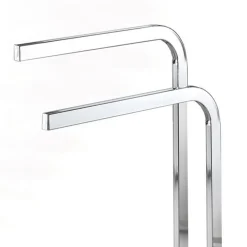 Muriel colonna porta asciugamani in metallo cromato 44x20 h80 cm