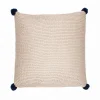 Neem 1 cuscino colore panna made in india 45x45 cm