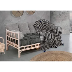 Neem 2 plaid cotone 100% cotone cm 135 x 190