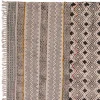 Nest tappeto large in cotone 100% con nappe grigio 260x150 cm