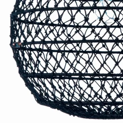 Net black lampadario in nylon nero d50xh50 cm
