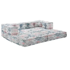 Pastel divano 2 posti outdoor tessuto waterproof cm. l.150 p.75 h.60