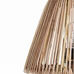 Perlis lampada da tavolo in rattan d22.5xh40 cm