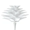 Petalo lampada da terra bianca in metallo e polipropilene h175x50 cm