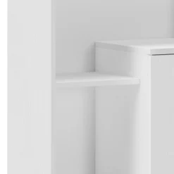Petra scarpiera / libreria / dispensa finitura larice bianco 90x34.5xh140 cm