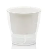 Raffy medium vaso autoinnaffiante per esterno e interno fiordaliso medium di bianco opaco e trasparente d17.3xh17 cm