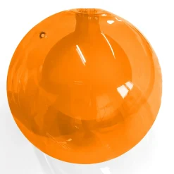 SFERA IN VETRO ARANCIO X 2732