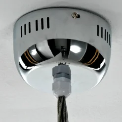 Sfere big lampadario con sfere in vetro trasparente d60 h80 cm