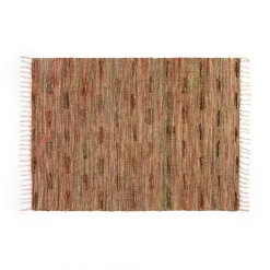 Sibu small tappeto rettangolare ursula small in juta e cotone multicolore per interno/esterno 130x90 cm